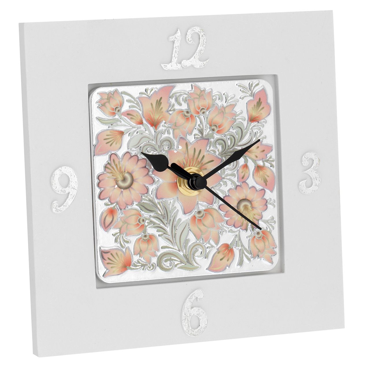 OROLOGIO QUADRATO 15*15 CON DECO MAIOLICA 1
